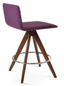 Corona Pyramid-mw Full.uph. Swivel Counter & Bar - compact and stylish design | Image 2 | InSTYLE Home & Rugs