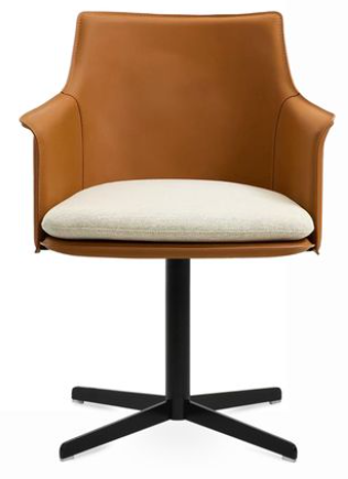 Briancon 4 Star Swivel Armchair - cozy armchair for reading and relaxation | Image 1 | InSTYLE Home & Rugs