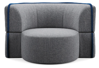 Soft Island Indoor Armchair - upholstered armchair with padded comfort | Image 1 | InSTYLE Home & Rugs