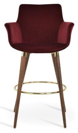 Bottega Dr-wood Stool Counter & Bar - perfect for small spaces | Image 3 | InSTYLE Home & Rugs