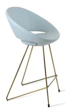 Crescent Cat-wire Stool Counter & Bar - available in various heights | Image 3 | InSTYLE Home & Rugs