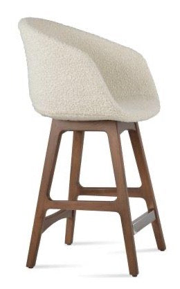 Tribeca Pr.wood Armchair Counter & Bar - perfect for small spaces | Image 3 | InSTYLE Home & Rugs