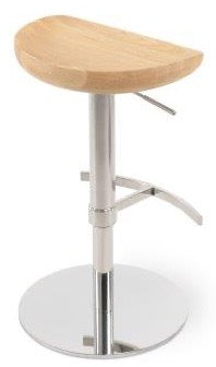 Cattelan Piston T Foot Rest Stool - compact and stylish design | Image 1 | InSTYLE Home & Rugs
