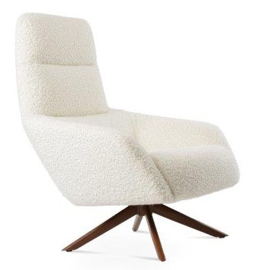 Barcelona Armchair Sword-swivel- Lounge Base - cozy armchair for reading and relaxation | Image 1 | InSTYLE Home & Rugs