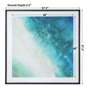 Bird's-eye View Framed Print - eye-catching art pieces to enhance your home design | Image 8 | InSTYLE Home & Rugs