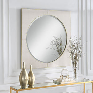 Cyprus Square Mirror, White - elegant and functional accent pieces for any room | Image 5 | InSTYLE Home & Rugs
