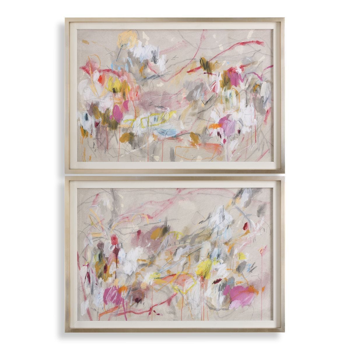 Metropolitan Rush Framed Prints, S/2 - timeless artwork that brings character to any space | Image 1 | InSTYLE Home & Rugs