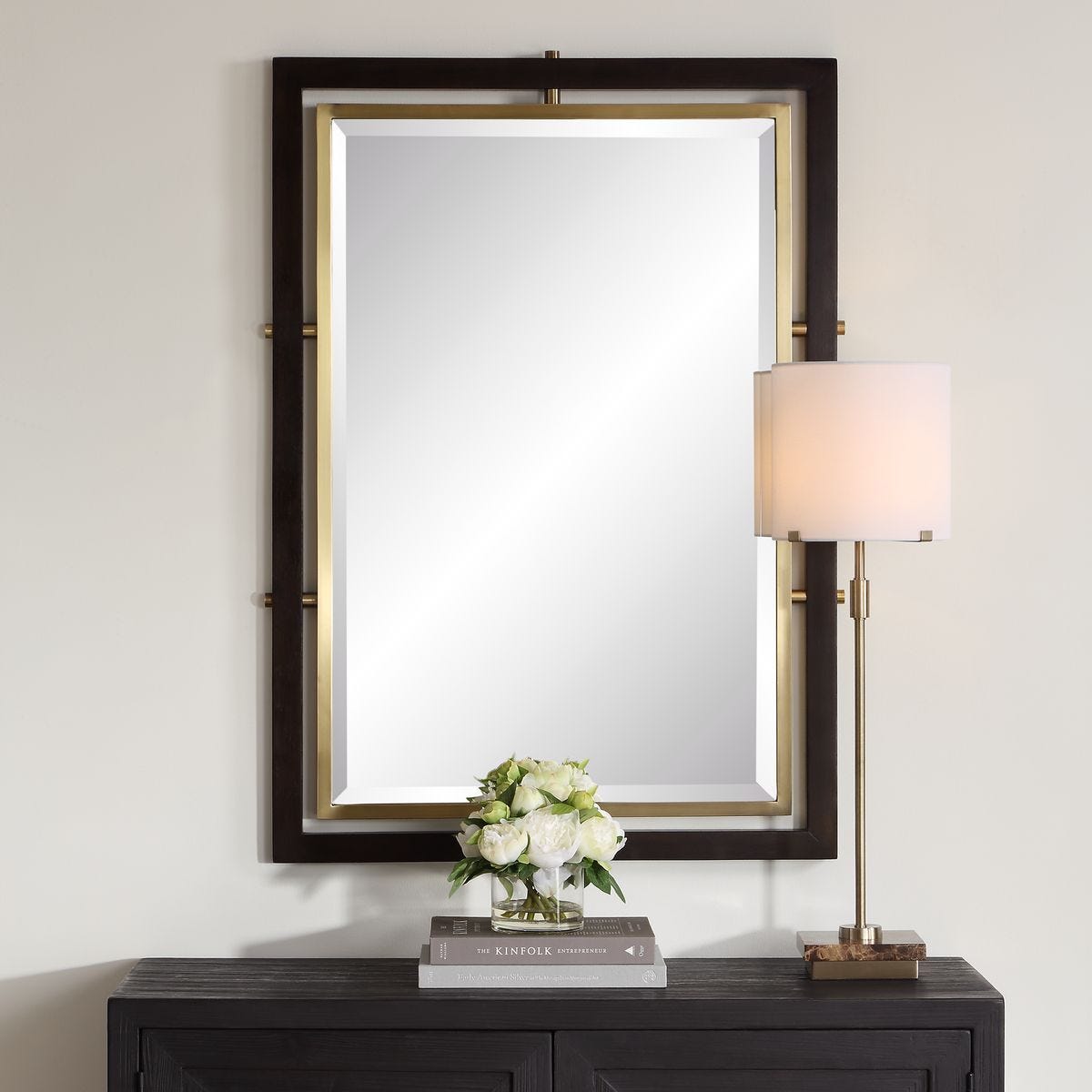 Bach Rectangle Mirror - full-length mirror for creating the illusion of space and light | Image 2 | InSTYLE Home & Rugs