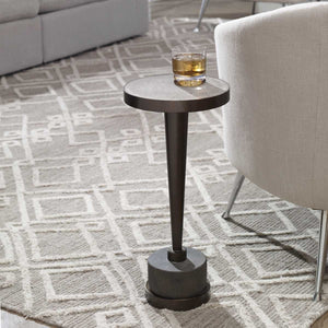 Masika Drink Table, Bronze - accent tables for living rooms | Image 5 | InSTYLE Home & Rugs