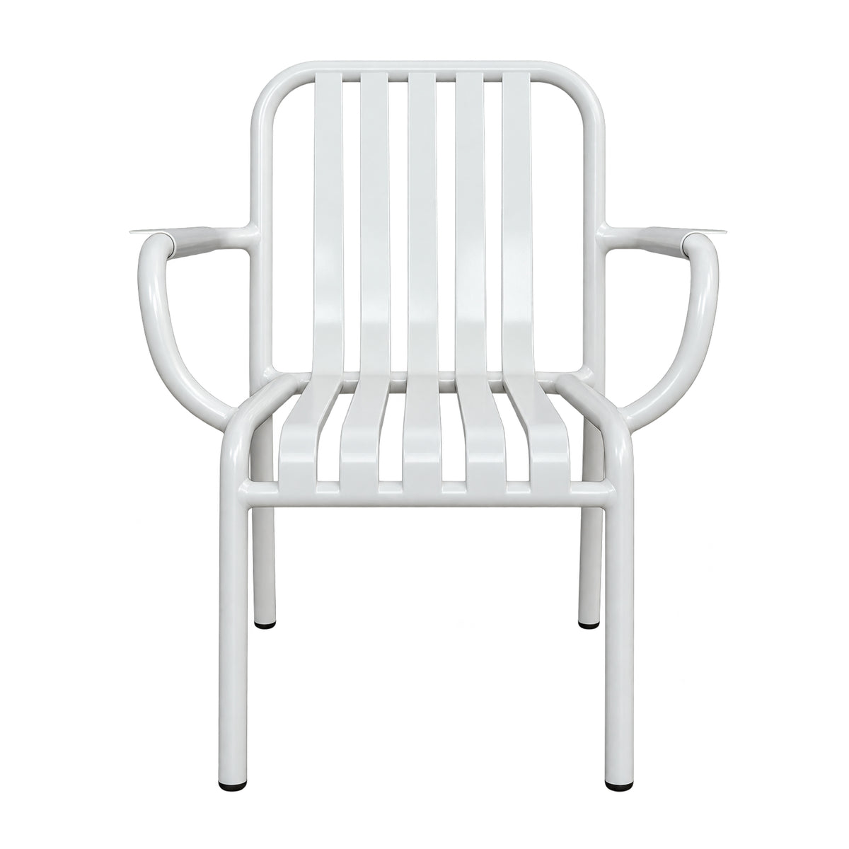 Cove Arm Aluminum Stackable Chair - variety of styles from classic to contemporary | Image 1 | InSTYLE Home & Rugs