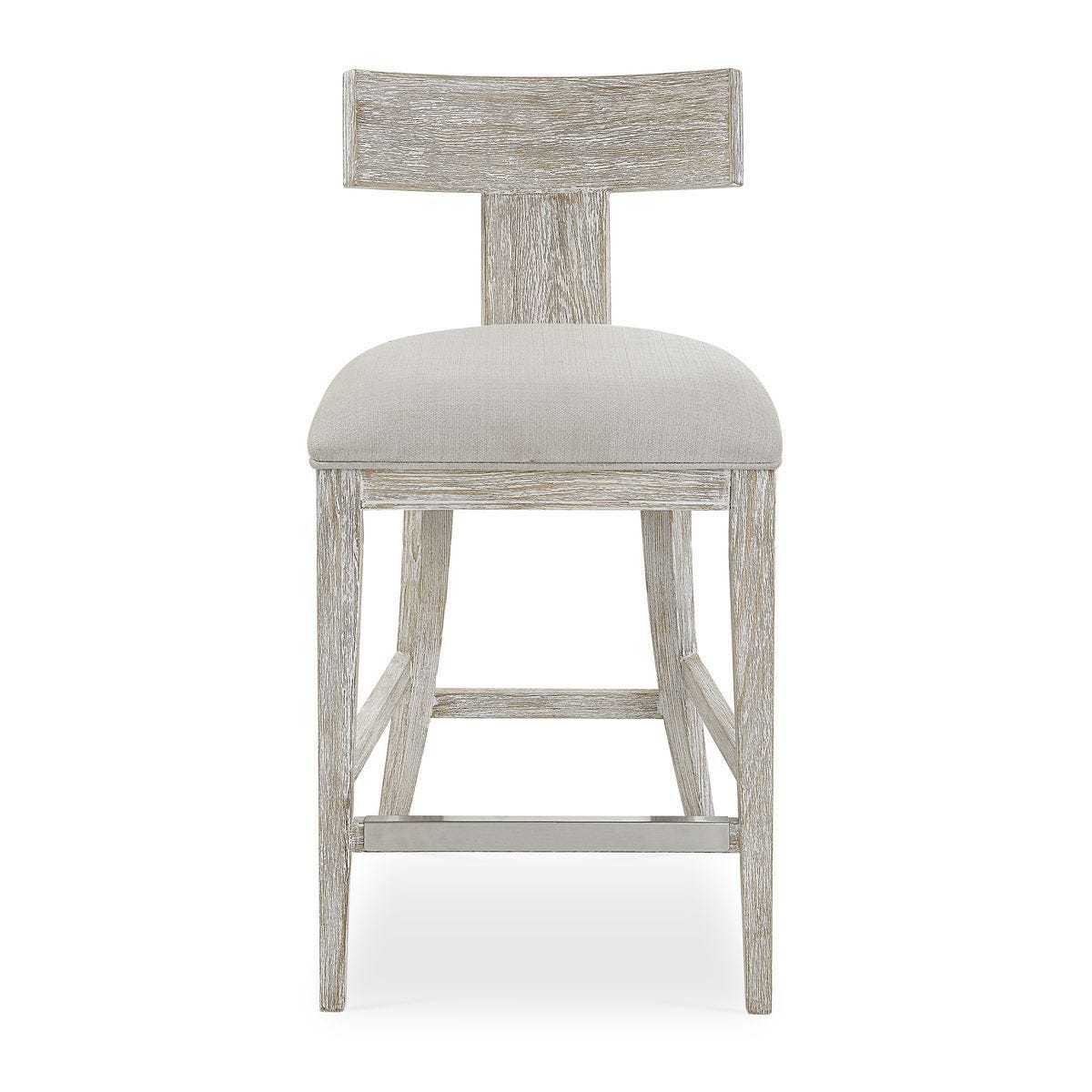 Idris Counter Stool, White - perfect for modern counters | Image 1 | InSTYLE Home & Rugs