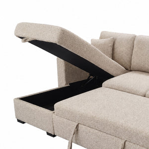 Gareth Sofa with Left Chaise & Bed & Storage - stylish seating for your home | Image 5 | InSTYLE Home & Rugs