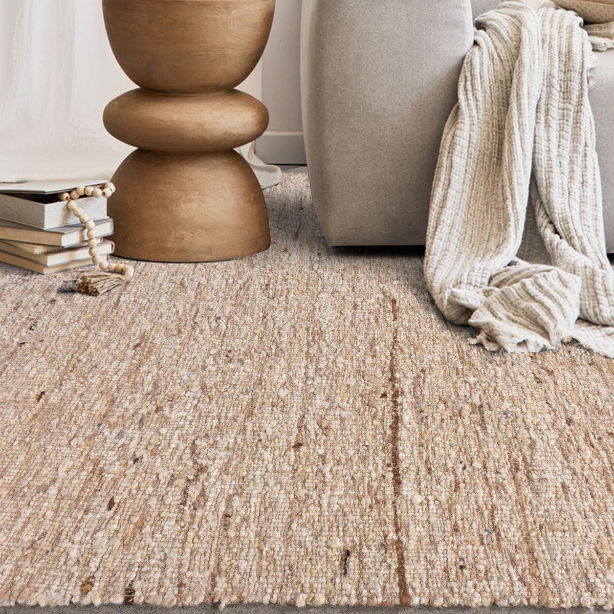 Rafael, Ivory 70037-8 - stylish rug with modern patterns for a chic home decor | Image 1 | InSTYLE Home & Rugs