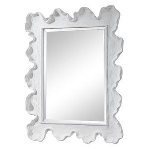 Sea Coral Mirror, White - available in various shapes, sizes, and frame styles | Image 6 | InSTYLE Home & Rugs