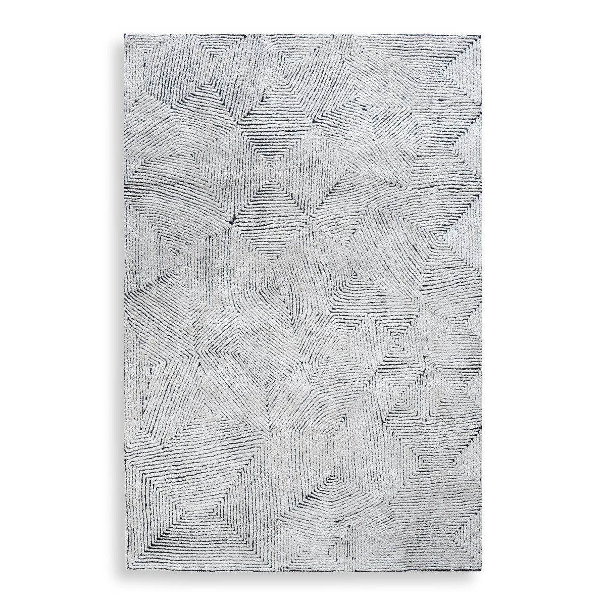 Maze, Blue 73067-8 - durable rug perfect for high-traffic areas and stylish interiors | Image 2 | InSTYLE Home & Rugs