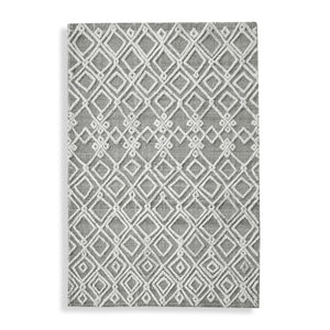 Sieano, Gray-Ivory 73070-8 - stylish rug with modern patterns for a chic home decor | Image 2 | InSTYLE Home & Rugs
