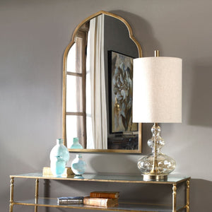 Kenitra Arch Mirror, Gold - available in various shapes, sizes, and frame styles | Image 4 | InSTYLE Home & Rugs
