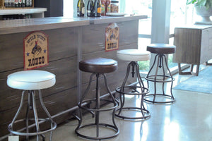 Bowie Stool - perfect for small spaces | Image 7 | InSTYLE Home & Rugs