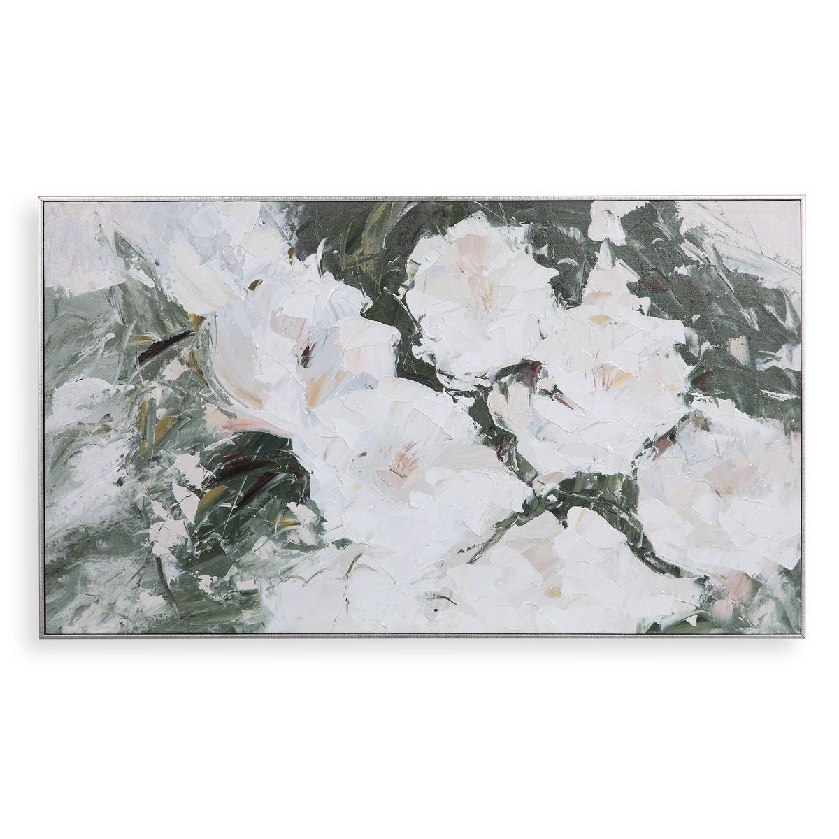 Sweetbay Magnolias Hand Painted Canvas - timeless artwork that brings character to any space | Image 1 | InSTYLE Home & Rugs