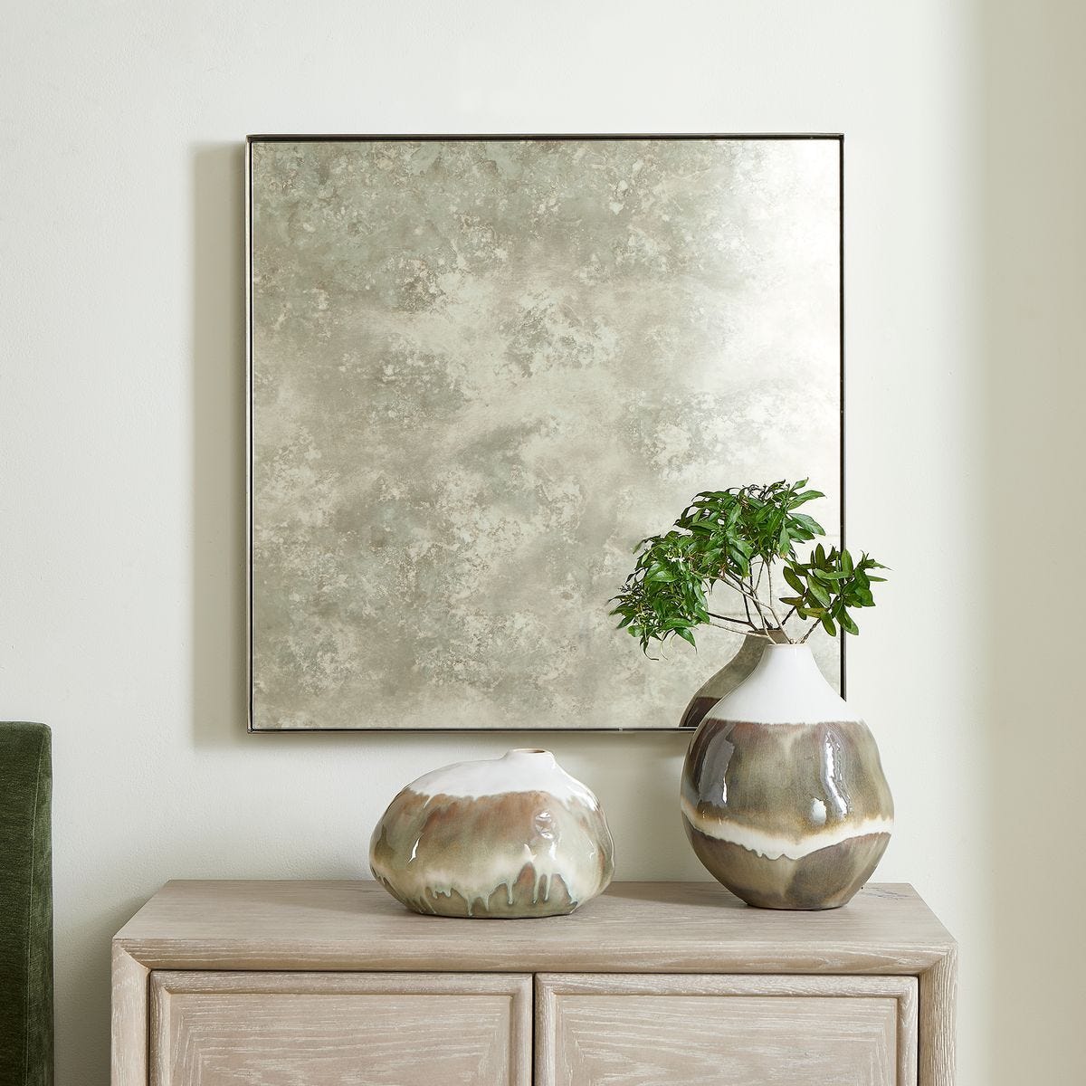 Fredric Square Mirror - available in various shapes, sizes, and frame styles | Image 2 | InSTYLE Home & Rugs