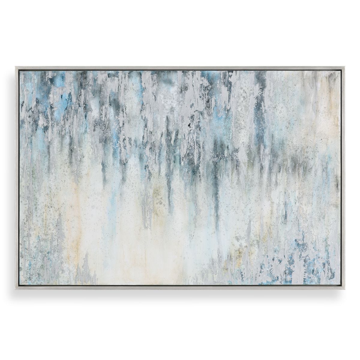 Overcast Hand Painted Canvas - eye-catching art pieces to enhance your home design | Image 1 | InSTYLE Home & Rugs