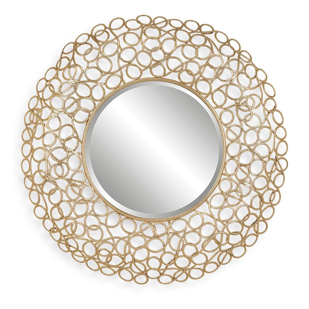 Swirl Round Mirror - available in various shapes, sizes, and frame styles | Image 1 | InSTYLE Home & Rugs