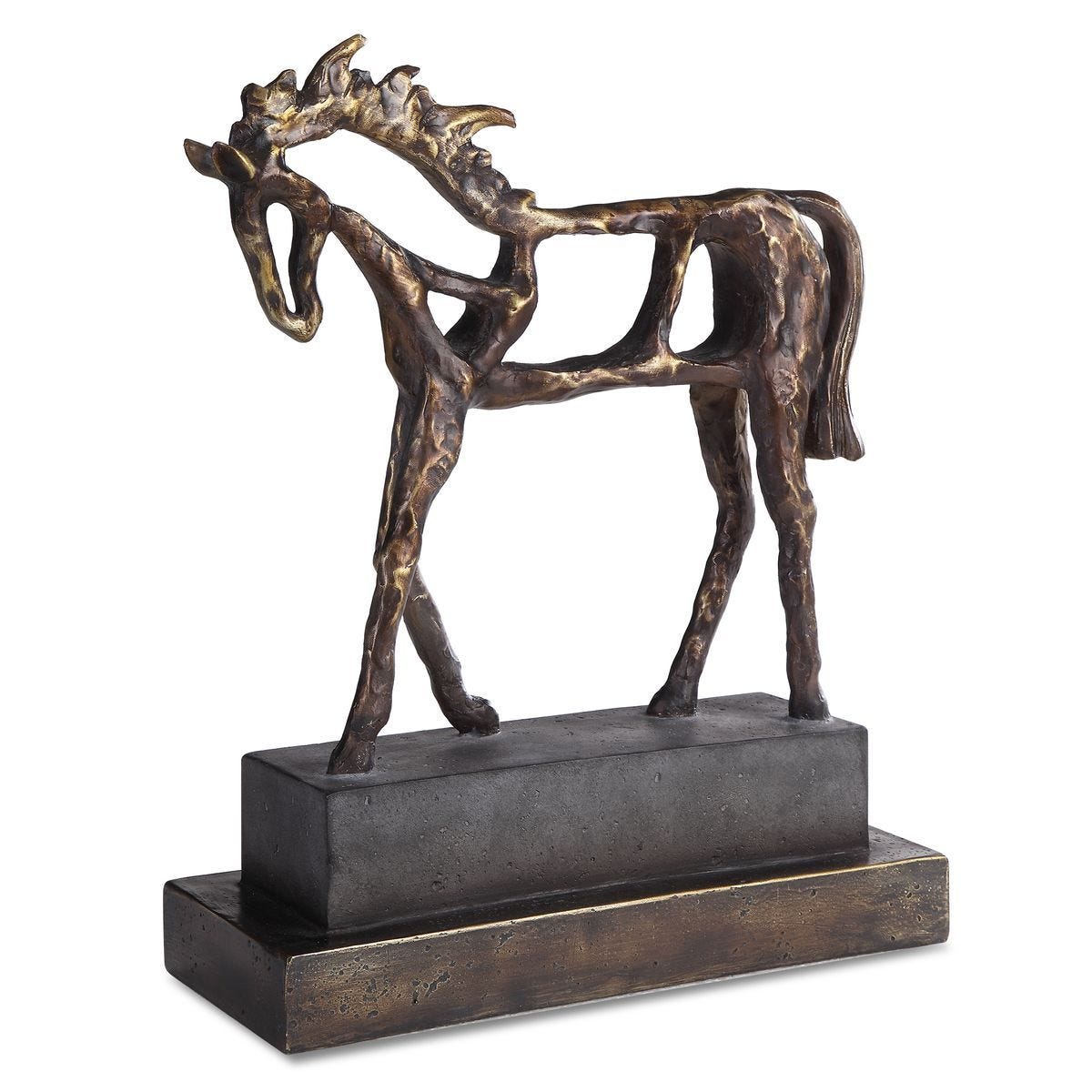 Titan Horse Sculpture - stylish home accessories to complete your decor | Image 1 | InSTYLE Home & Rugs