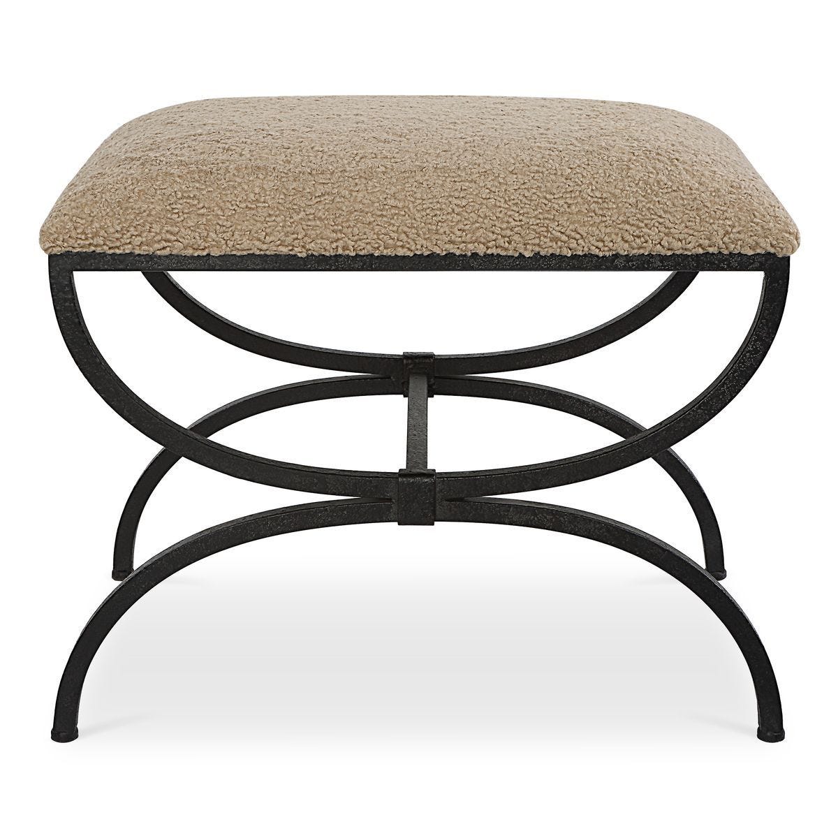 Hacienda Small Bench - durable bench with modern style | Image 1 | InSTYLE Home & Rugs