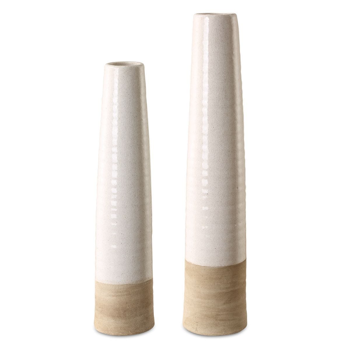 Ivory Sands, Vases, S/2 - stylish home accessories to complete your decor | Image 1 | InSTYLE Home & Rugs