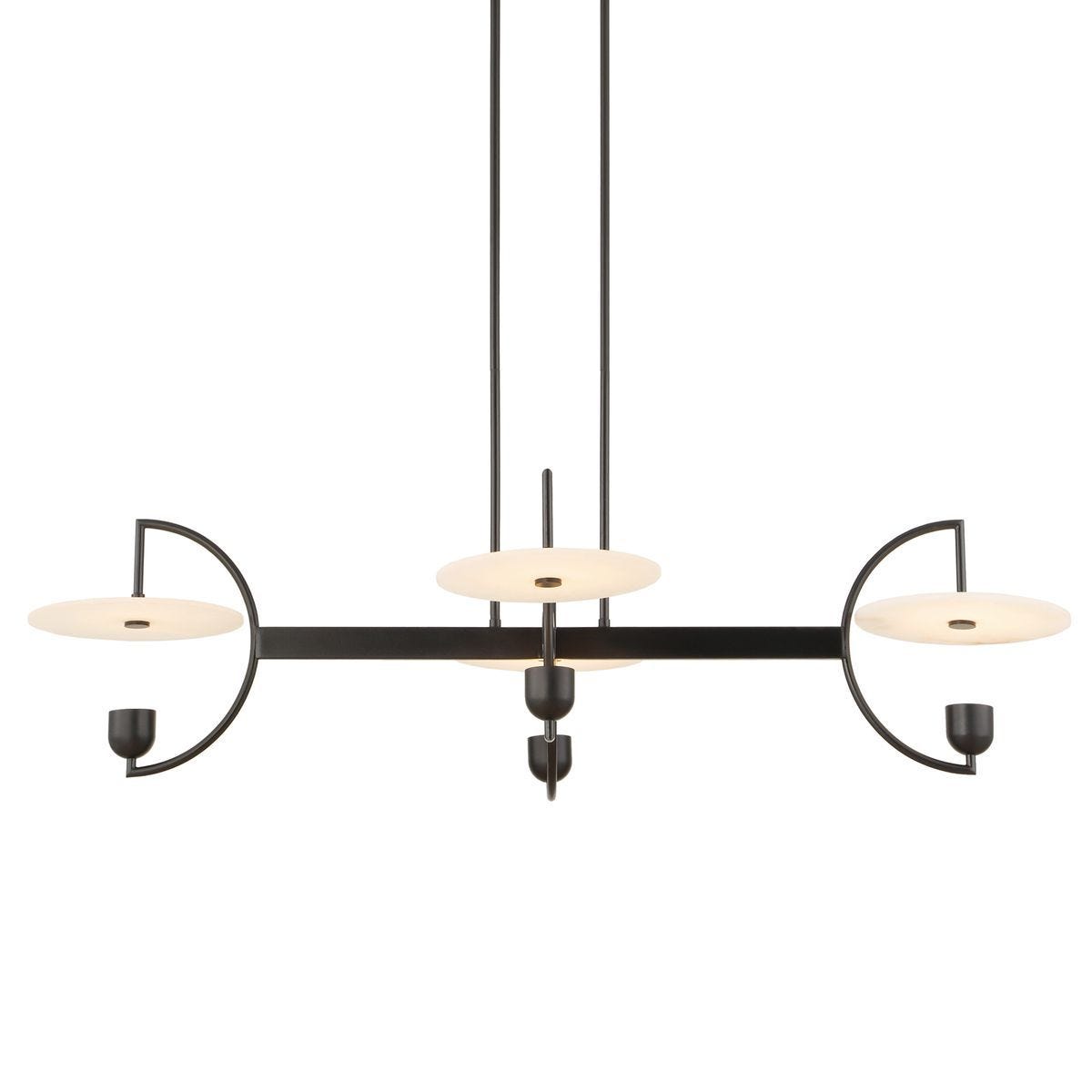 Kyoto, 4 Lt Linear LED Chandelier - energy-efficient and stylish designs | Image 1 | InSTYLE Home & Rugs