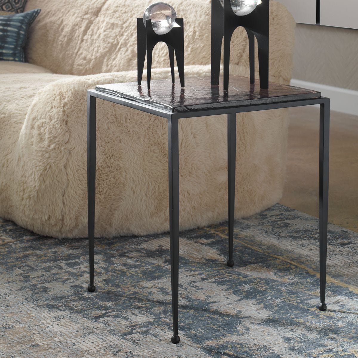 Wavelet Side Table - chic and functional side table for your living room | Image 1 | InSTYLE Home & Rugs