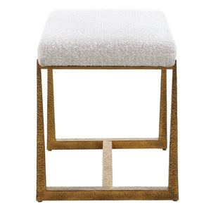 Midas Small Bench, Gold - stylish bench for any space | Image 6 | InSTYLE Home & Rugs