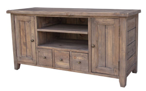 Irish Coast Small Media Unit - sleek media unit for organizing your entertainment setup | Image 1 | InSTYLE Home & Rugs