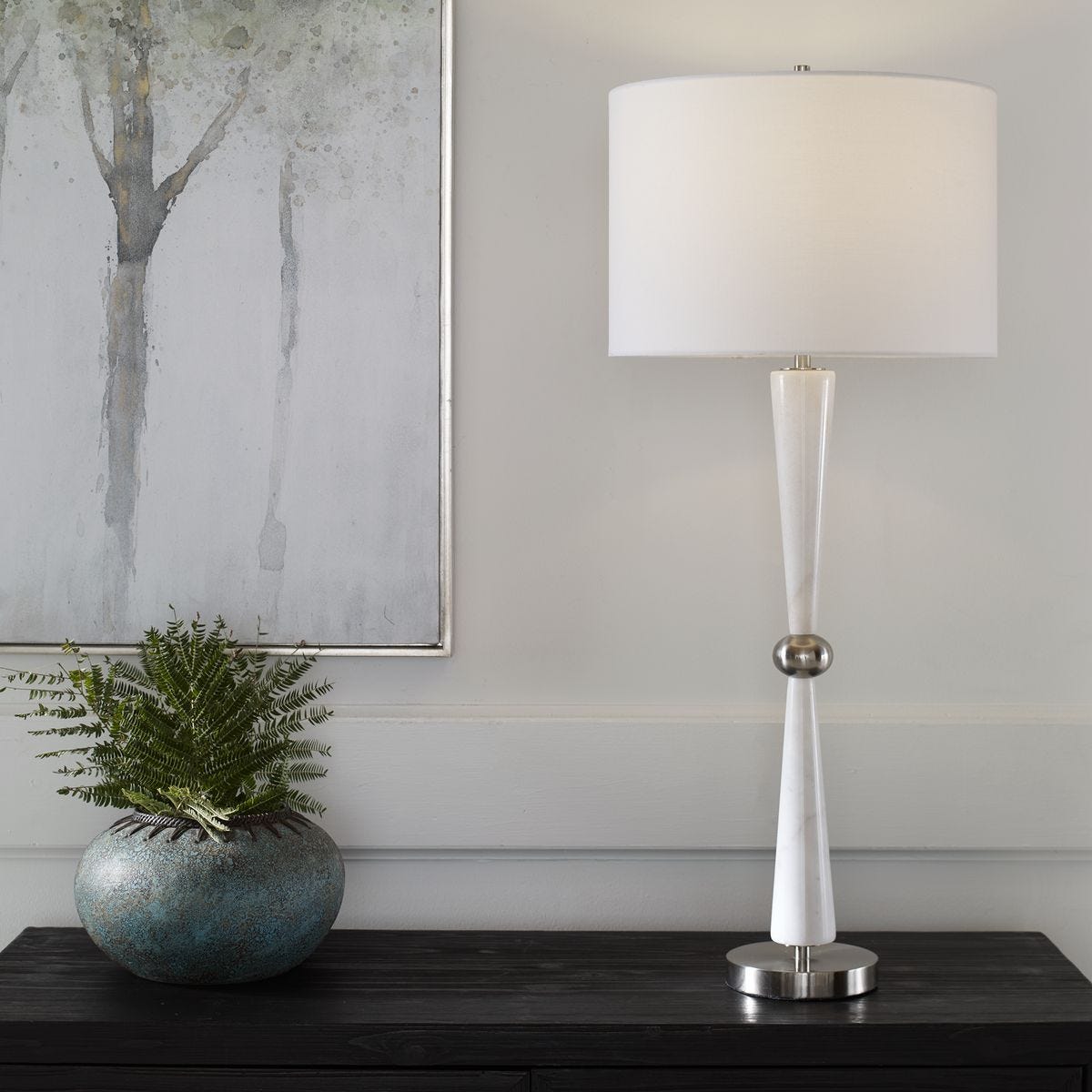 Hourglass Table Lamp - contemporary lamps for stylish lighting solutions | Image 1 | InSTYLE Home & Rugs