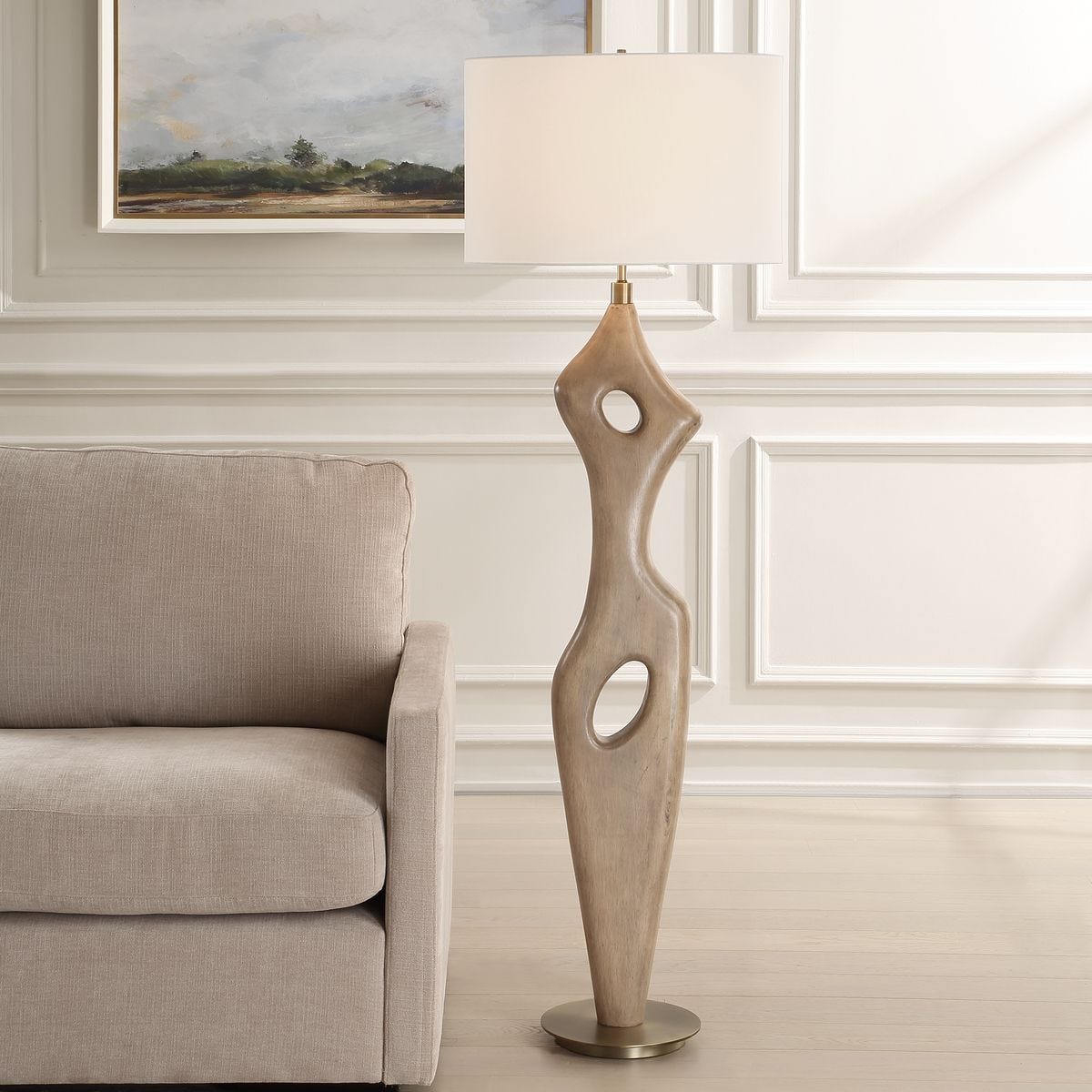 Almyra Floor Lamp - contemporary lamps for stylish lighting solutions | Image 2 | InSTYLE Home & Rugs