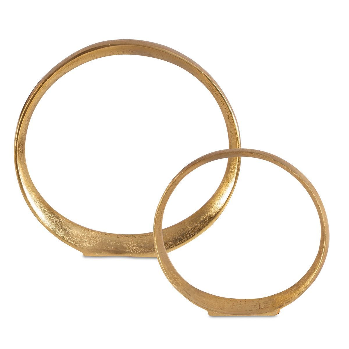 Jimena Ring Sculptures, S/2 - modern accessories for a personalized living space | Image 1 | InSTYLE Home & Rugs