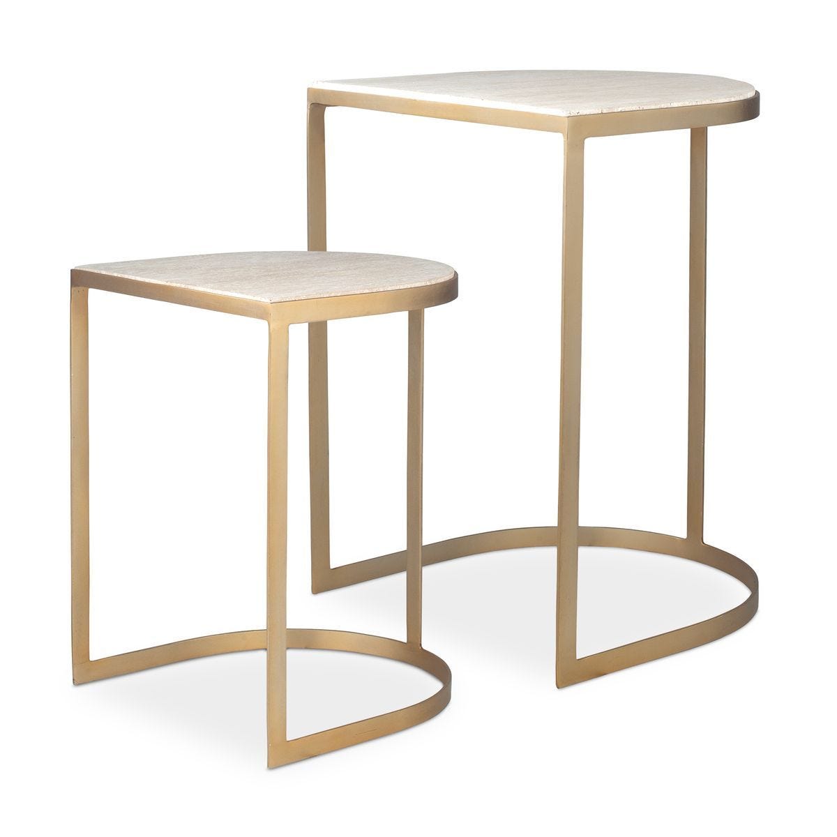 Lindon Nesting Tables, S/2 - contemporary end table for sofas | Image 1 | InSTYLE Home & Rugs