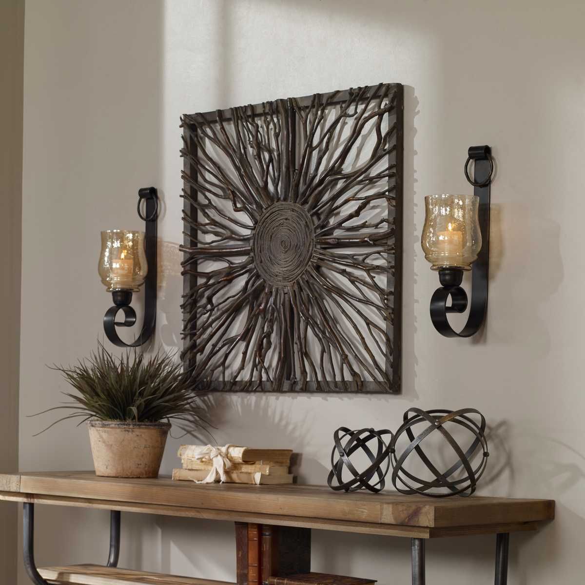 Joselyn Candle Sconces, S/2 - find the perfect pieces to complement your interior design | Image 1 | InSTYLE Home & Rugs