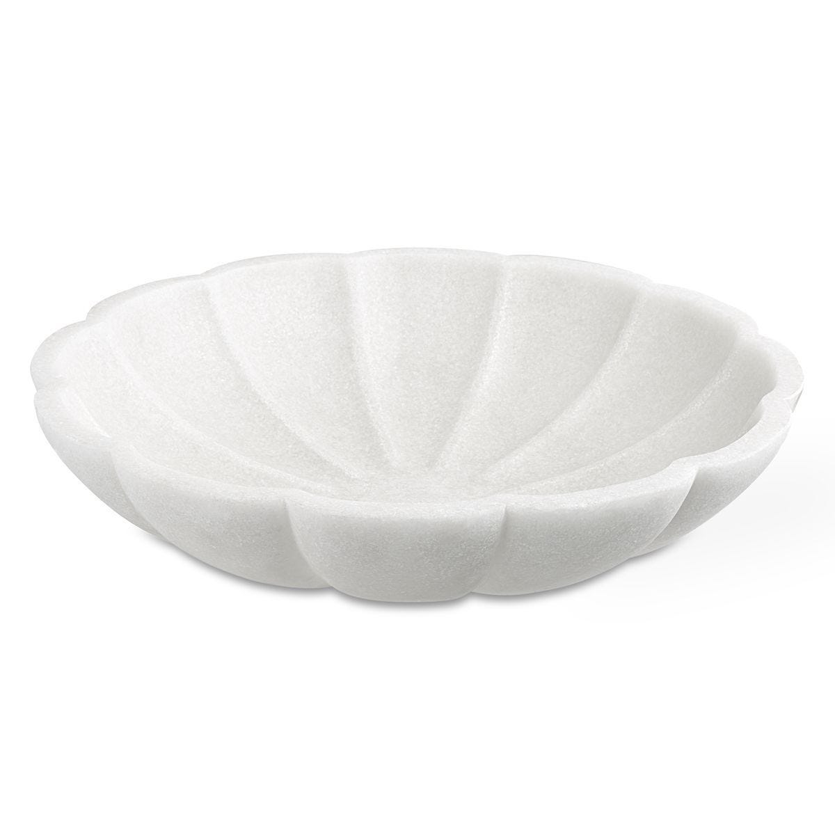 Petal Indoor-Outdoor Bowl - elegant decorative bowl for a unique centerpiece in any room | Image 1 | InSTYLE Home & Rugs