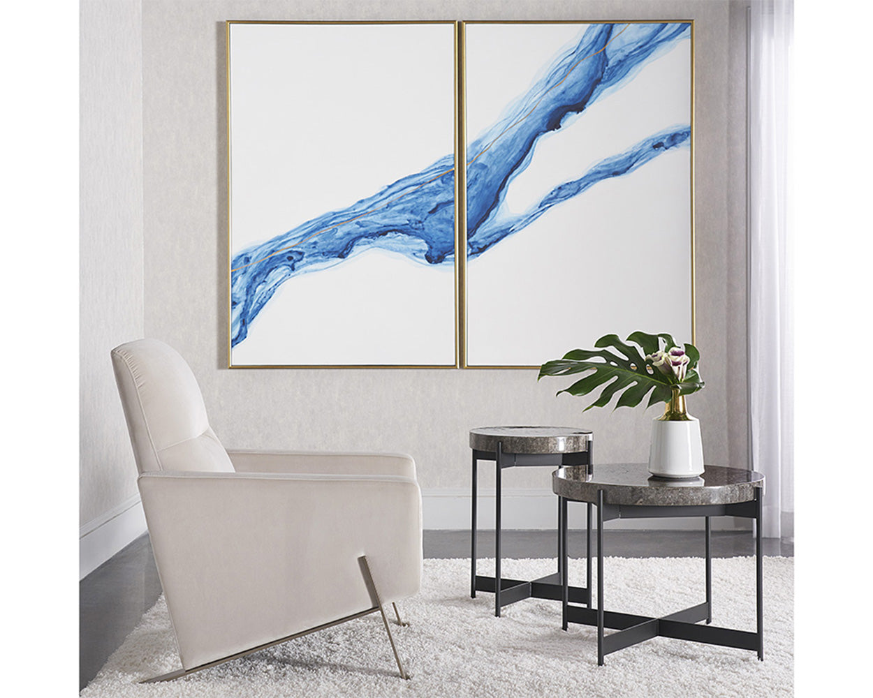 Fluidity (Set Of 2) - perfect for living rooms, bedrooms, and offices | Image 2 | InSTYLE Home & Rugs