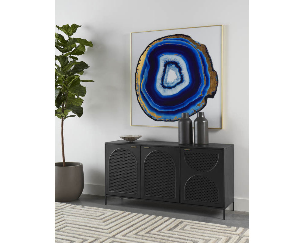 Blue Agate - add personality and flair to your walls with stunning art | Image 2 | InSTYLE Home & Rugs