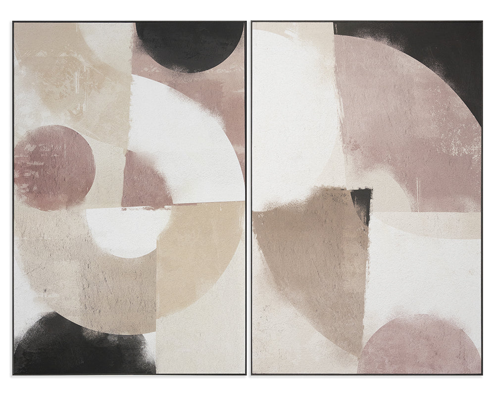 Miami Vice (Set Of 2) - add personality and flair to your walls with stunning art | Image 1 | InSTYLE Home & Rugs