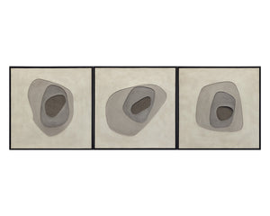 Zen Garden (Set Of 3) - add personality and flair to your walls with stunning art | Image 1 | InSTYLE Home & Rugs
