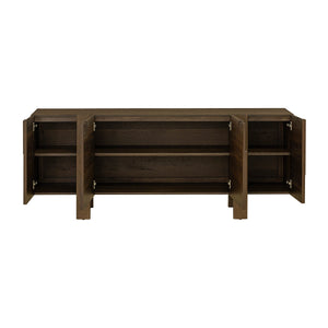 Abstract 4 Door Sideboard - perfect for living room storage | Image 4 | InSTYLE Home & Rugs