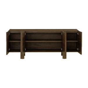 Abstract 4 Door Sideboard - perfect for living room storage | Image 5 | InSTYLE Home & Rugs