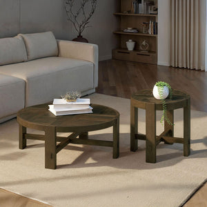 Abstract Side Table - available in a variety of materials and styles | Image 2 | InSTYLE Home & Rugs