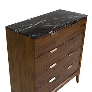 Allure 4 Drawer Chest - versatile drawer unit for office, bedroom, or living space | Image 9 | InSTYLE Home & Rugs