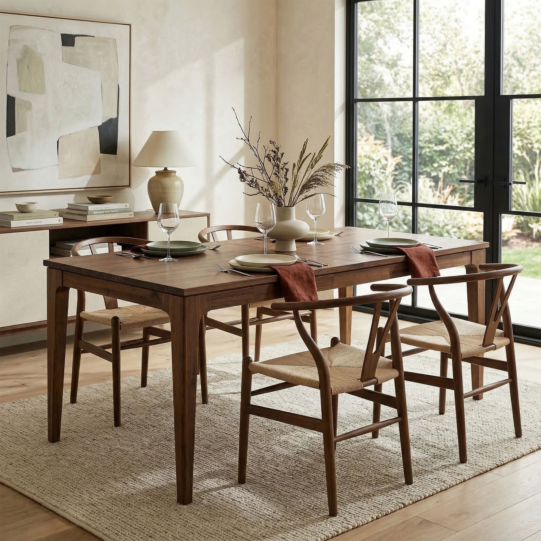 Allure Extension Dining Table 71/102" - stylish chairs for any table | Image 2 | InSTYLE Home & Rugs