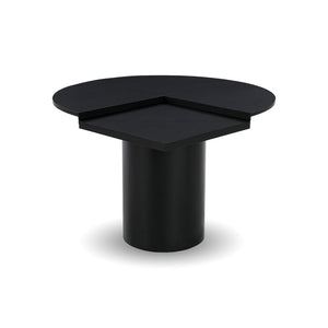 Alter Extension Dining Table in walnut, round | InSTYLE Home & Rugs