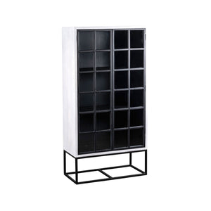 Caged Tall Cabinet - elegant cabinet for any room | Image 1 | InSTYLE Home & Rugs